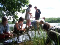 Harcerze z Rumi na obozach