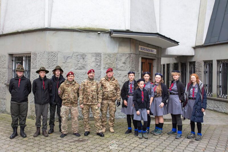 Uroczystość odsłonięcia tablicy pamiątkowej poświęconej dr hab. kpt. Marianowi Teleszyńskiemu