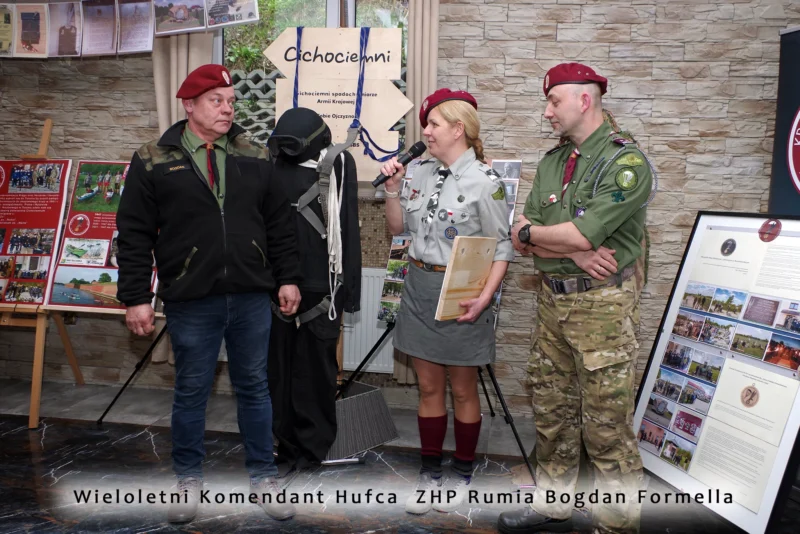 Wieloletni Komendant Hufca ZHP Rumia Bogdan Formella