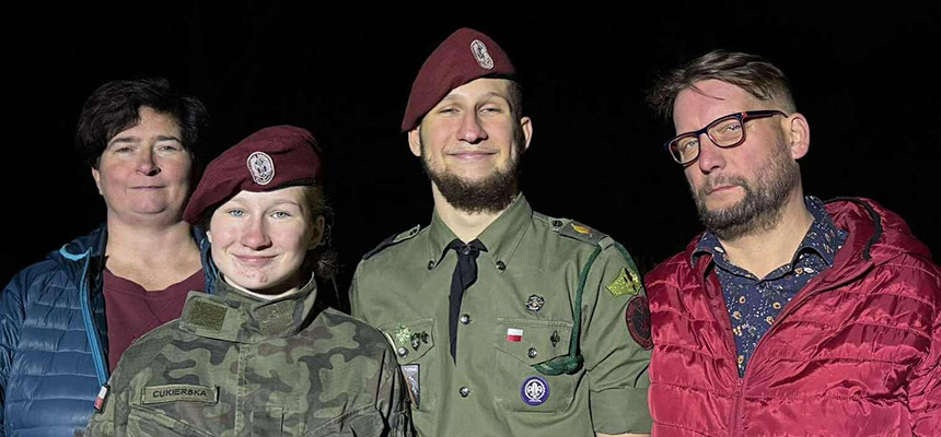 dh. Jakub oficjalnie został instruktorem