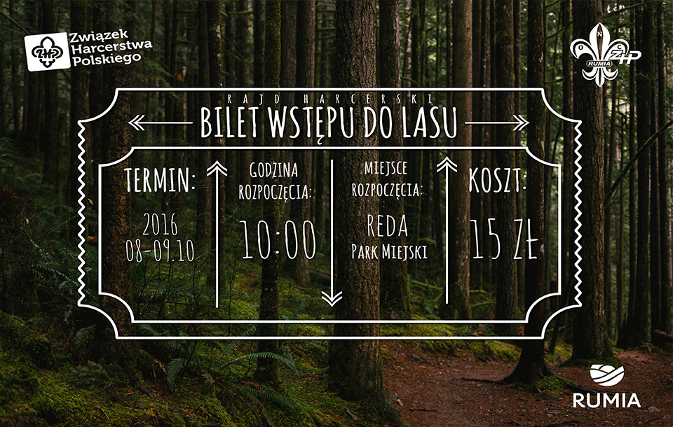 Bilet Wstępu do Lasu 2016